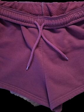 White Fox Boutique Mauve Drawstring Athletic Shorts